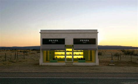 What's the story behind Prada Marfa, a tiny boutique along the 